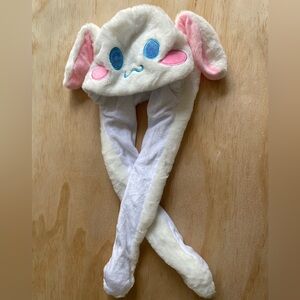 Cute White and Pink Cinamonroll Hat